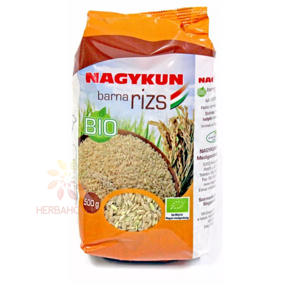 Obrázek pro Nagykun Bio Rýže hnědá (500g)