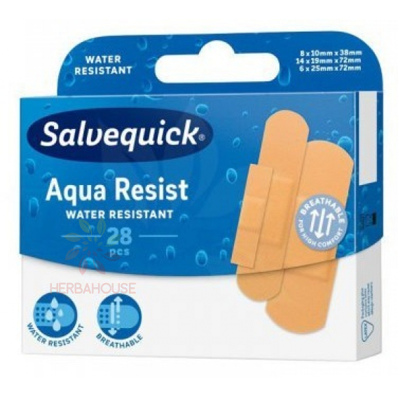 Obrázek pro Salvequick Aqua Resist náplasti (28ks)