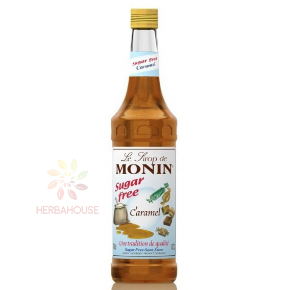 Obrázek pro Monin Sirup se sladidly - karamel (250ml)