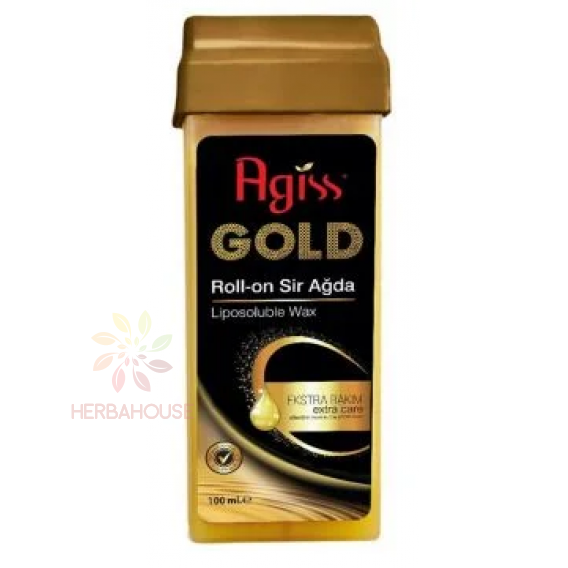 Obrázek pro Agiss Gold Depilační vosk roll-on (100ml)