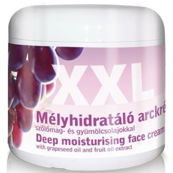 Obrázek pro Lady Stella XXL Hluboce hydratační krém na obličej s hroznovým olejem a extraktem z ovocného oleje (500ml)