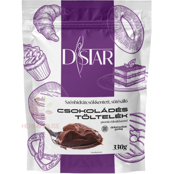 Obrázek pro D-Star Čokoládová náplň se sníženým obsahem sacharidů (330g)