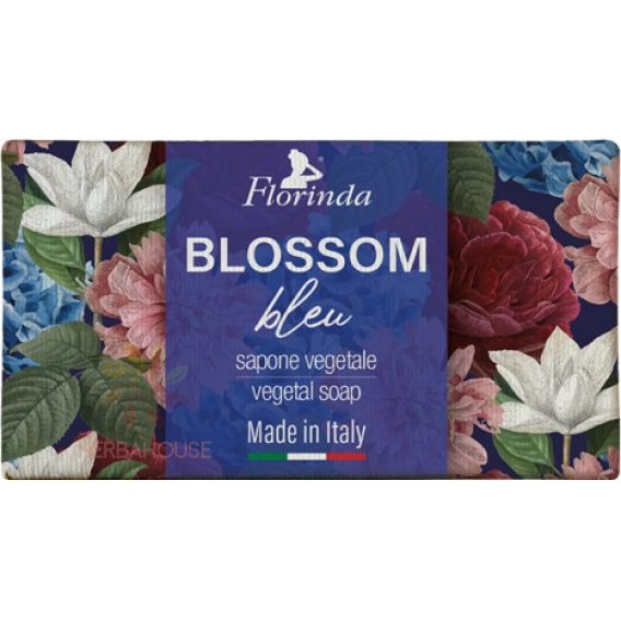 Obrázek pro Florinda Blossom Bleu Rostlinné mýdlo modré (100g)