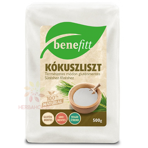 Obrázek pro Benefitt Bezlepková kokosová mouka (500g)