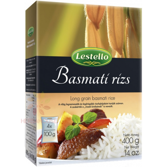 Obrázek pro Lestello Rýže Basmati ve varných sáčcích 400g (4 x 100g)