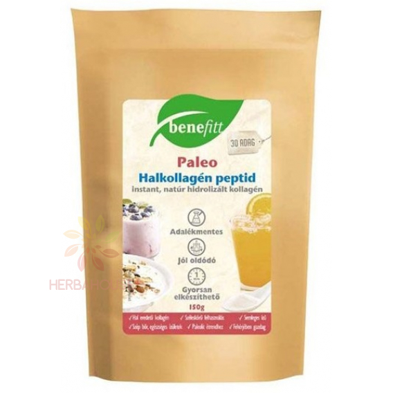 Obrázek pro Benefitt Paleo Instantní hydrolizovaný rybí kolagen - natur (150g)