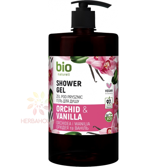 Obrázek pro Bio Naturell Sprchový gél s pumpičkou orchidea a vanilka (946ml)