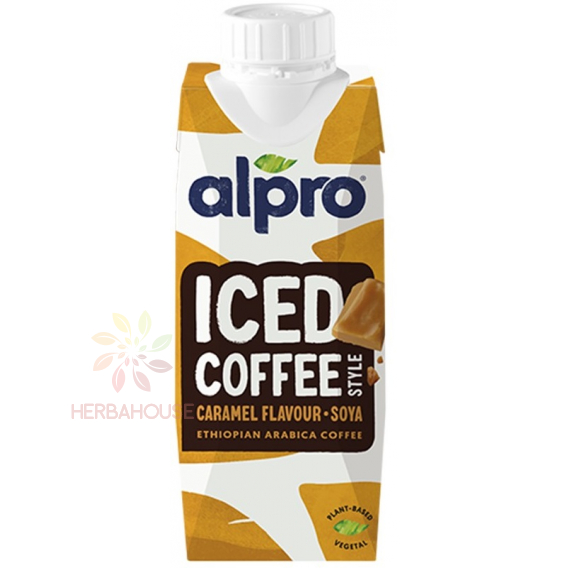 Obrázek pro Alpro Iced Coffee sójová ledová káva z etiopské arabiky - karamelová příchuť (250ml)