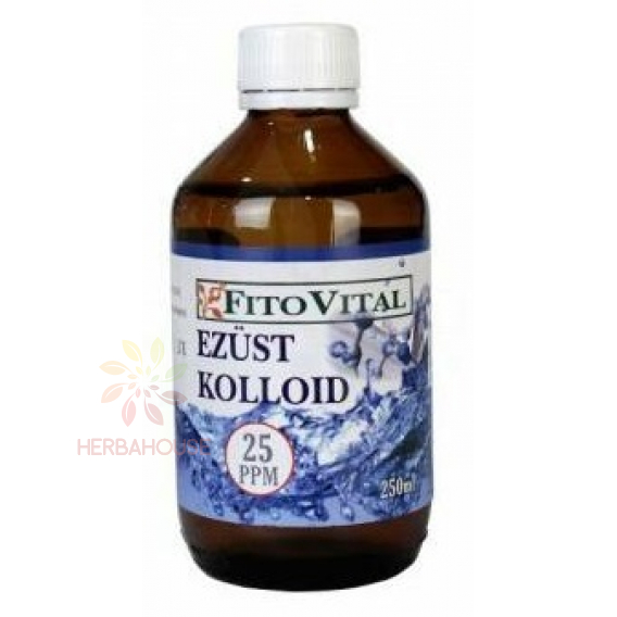 Obrázek pro FitoVital Koloidní stříbro 25ppm (250ml)