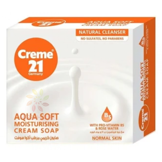 Obrázek pro Creme21 Aqua Soft Hydratační krémové mýdlo pro normální pokožku (125g)