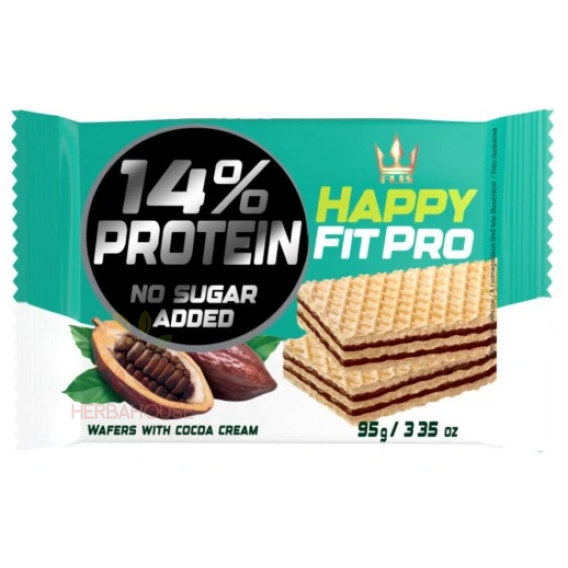 Obrázek pro Flis Happy Fit Pro oplatky s kakaovou náplní bez cukru (95g)