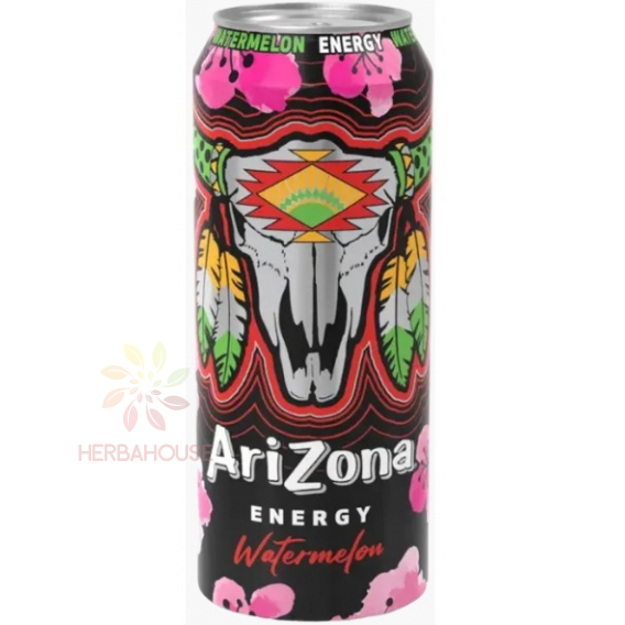 Obrázek pro Arizona Energy Meloun Sycený nápoj s kofeinem (500ml)