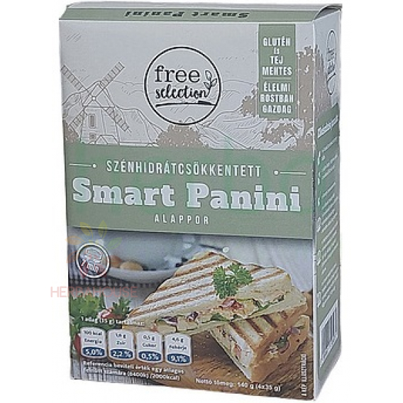 Obrázek pro Free Selection Smart Panini Bezlepková Nízkosacharidová moučná směs (140g)