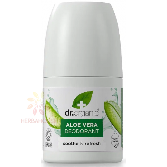 Obrázek pro Dr.Organic Přírodní deodorant s Aloe Vera bez hliníkových solí a alkoholu (50ml)