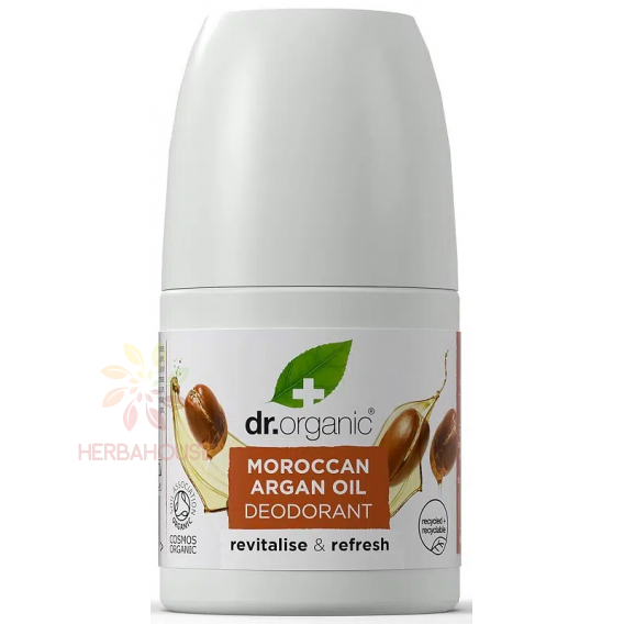 Obrázek pro Dr.Organic Přírodní deodorant s arganovým olejem bez hliníkových solí a alkoholu (50ml)