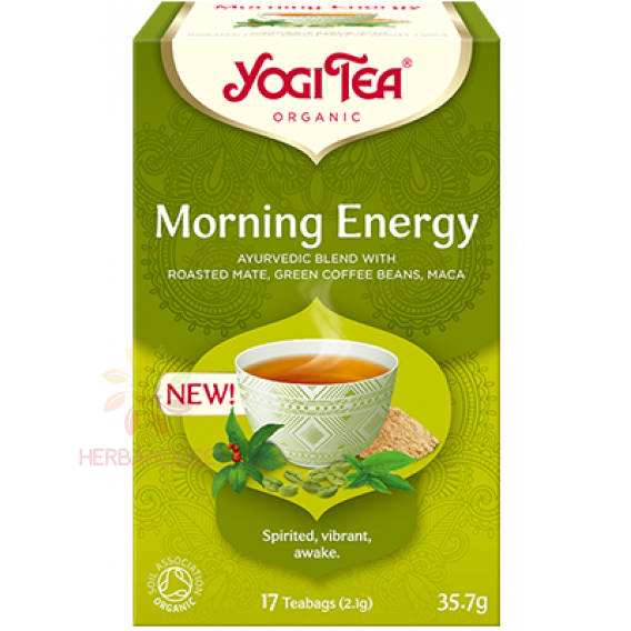 Obrázek pro Yogi Tea® Bio Ajurvédský čaj Ranní energie (17ks)