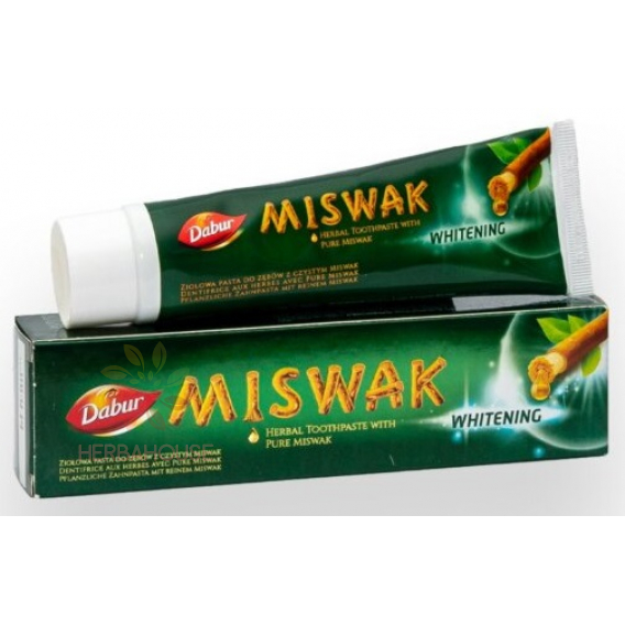 Obrázek pro Dabur Herbal Whitening bylinná zubní pasta s Miswax (100ml)