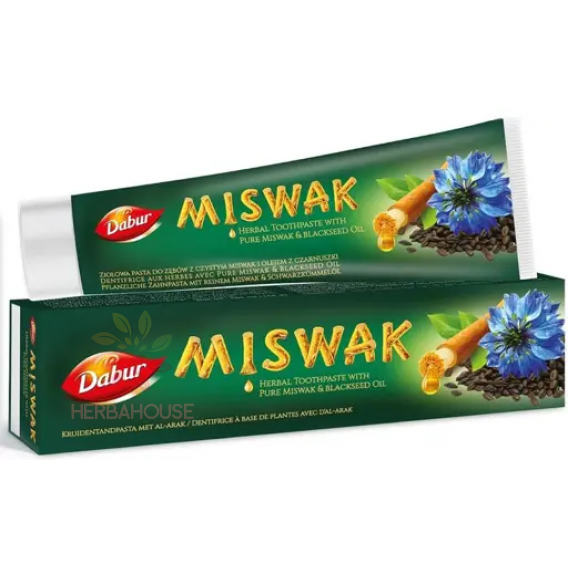 Obrázek pro Dabur Herbal bylinná zubní pasta s Miswax a černým kmínem (100ml)