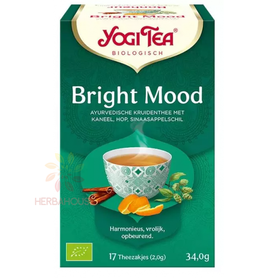 Obrázek pro Yogi Tea® Bio Ajurvédský čaj Bright Mood (17ks)