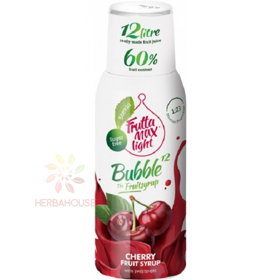 Obrázek pro Fruttamax Light sirup se sladidlem višeň (500ml)