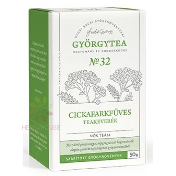 Obrázek pro Györgytea No32 Čajová směs z žebříčku - na ženské problémy / ženský čaj (50g)