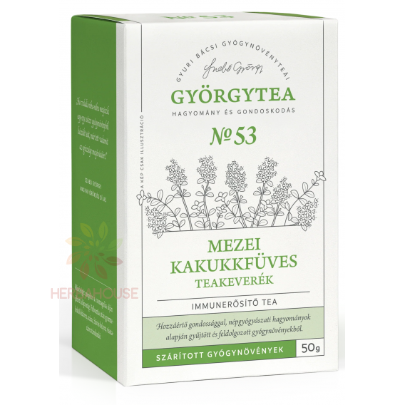 Obrázek pro Györgytea No53 Čajová směs z mateřídoušky - k posílení imunity (50g)