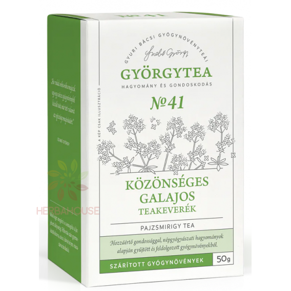 Obrázek pro Györgytea No41 Čajová směs z lípavce měkkého - čaj na štítnou žlázu (50g)