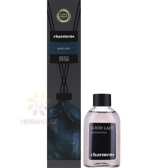 Obrázek pro Charmens Luxury Edition Aroma difuzor s tyčinkami Good Lady (110ml)