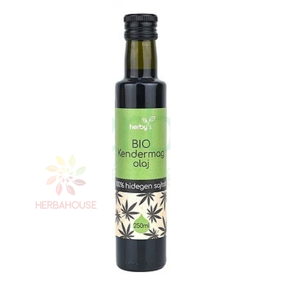 Obrázek pro Herbys Bio Konopný olej lisovaný za studena (250ml)