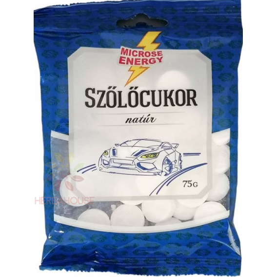 Obrázek pro Microse Hroznový cukr pastilky natur (75g)