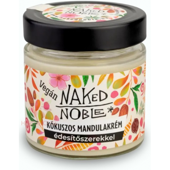 Obrázek pro Naked Noble Kokosovo-mandlový krém se sladidlem (200g)