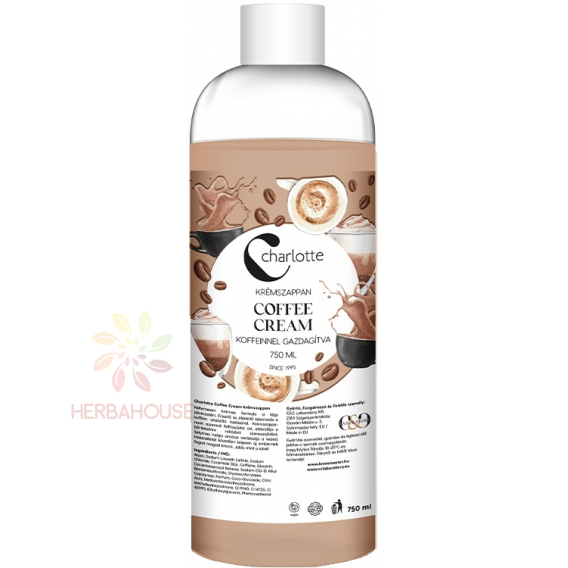 Obrázek pro Charlotte Tekuté mýdlo Coffee Cream - náhradní náplň (750ml)