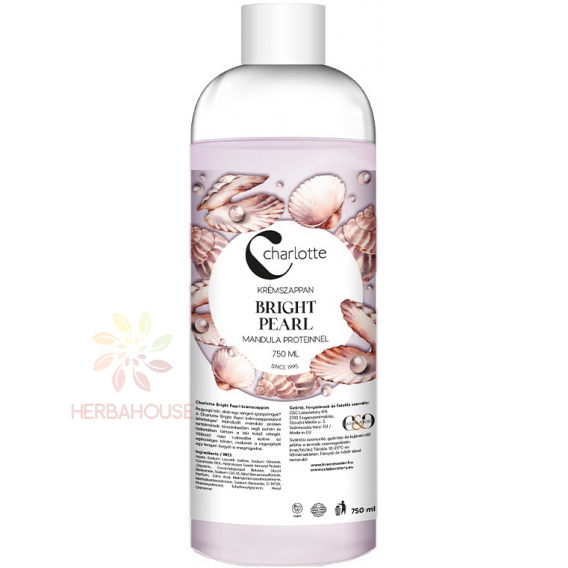 Obrázek pro Charlotte Tekuté mýdlo Bright Pearl - náhradní náplň (750ml)