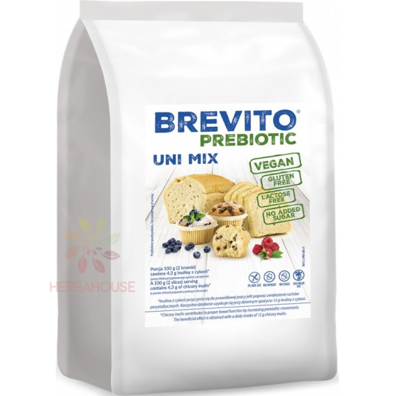 Obrázek pro Bezgluten Brevito Uni mix Bezlepková moučná směs s prebiotikem (400g)