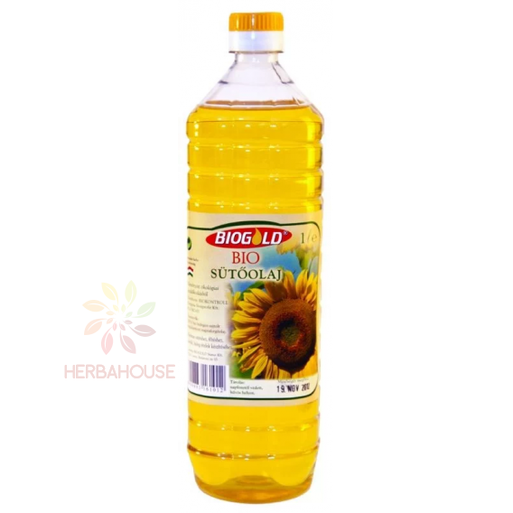 Obrázek pro Biogold Bio Slunečnicový olej - jedlý olej (1000ml)