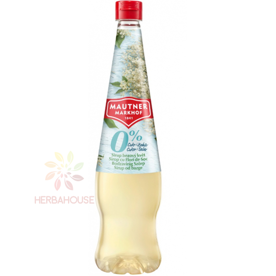 Obrázek pro Mautner Markhof Sirup s bezovou příchutí se sladidly (700ml)