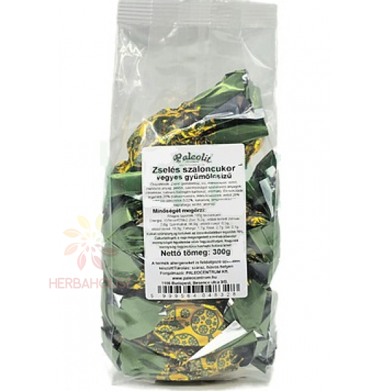 Obrázek pro Paleolit Salonky želé ovocný mix máčené v hořké čokoládě se sladidlem (300g)