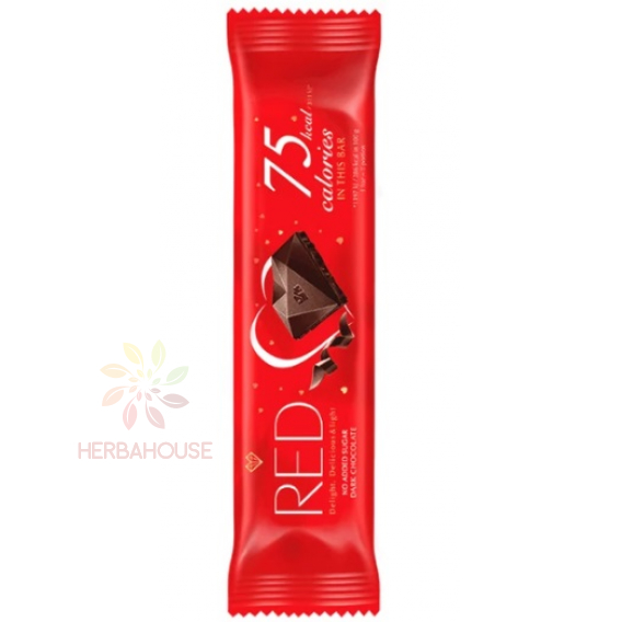 Obrázek pro Red Delight Hořká čokoláda se sladidlem (26g)