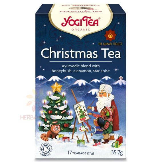 Obrázek pro Yogi Tea® Bio Ajurvédský čaj Christmas Tea (17ks)