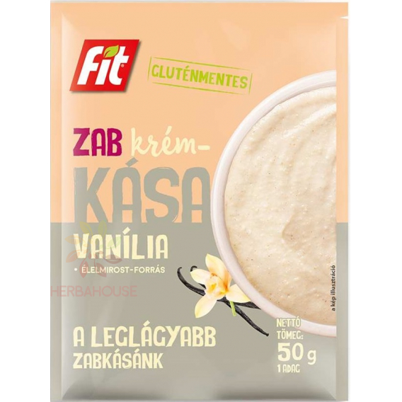 Obrázek pro Fit Bezlepková krémová ovesná kaše vanilková (50g)