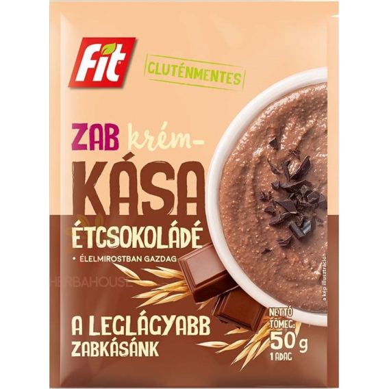 Obrázek pro Fit Bezlepková Krémová ovesná kaše čokoládová (50g)