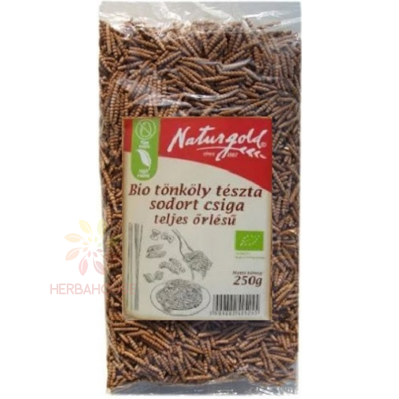 Obrázek pro Naturgold Bio Celozrnné špaldové těstoviny - spirálky (250g)