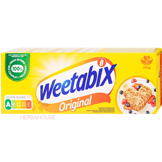 Obrázek pro Weetabix Original celozrnné sušenky (215g)