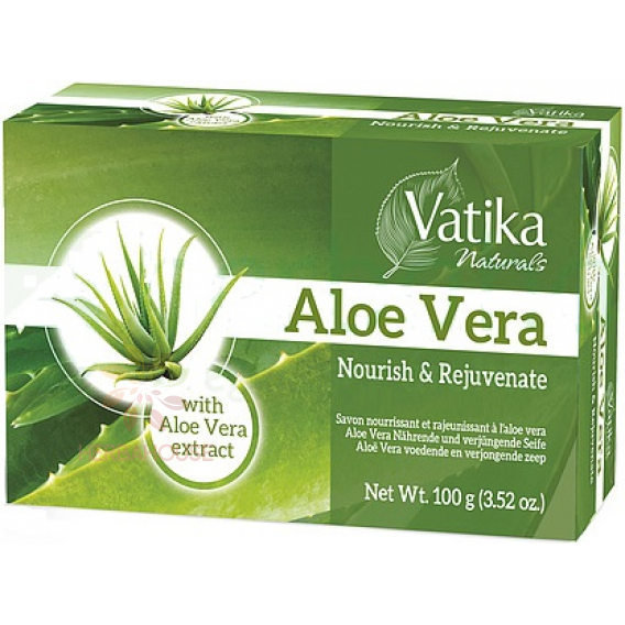 Obrázek pro Dabur Vatika Naturals Mýdlo Aloe Vera (100g)