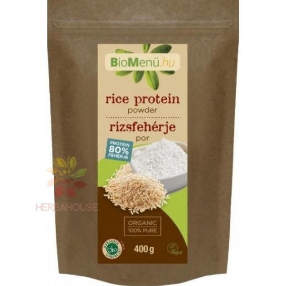 Obrázek pro BioMenü Bio Rýžový protein prášek 80% (400g)