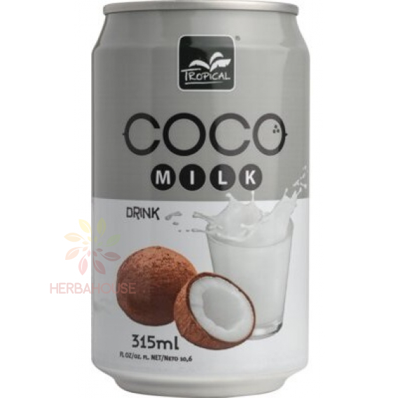 Obrázek pro Tropical Coco milk drink Kokosový nápoj (315ml)