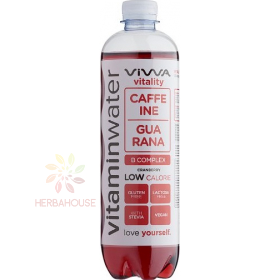 Obrázek pro Viwa Vitaminwater Vitality nesycený nápoj s příchutí brusinek (600ml)