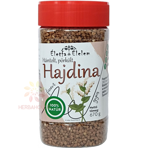 Obrázek pro Életfa Élelem Pohanka, loupaná, pražená (670g)