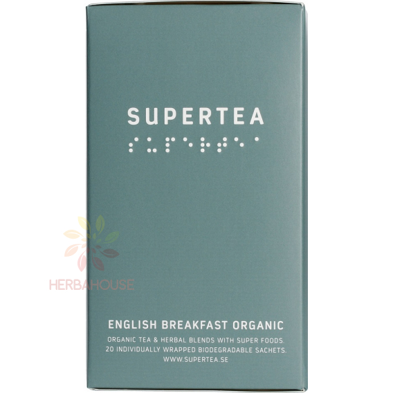 Obrázek pro Teministeriet Supertea Bio English Breakfast černý Čaj (20ks)
