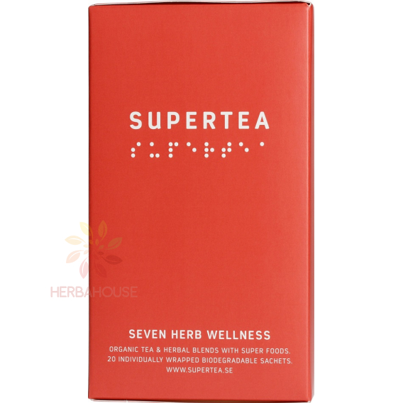 Obrázek pro Supertea Bio Seven Herb Wellness Čaj (20ks)